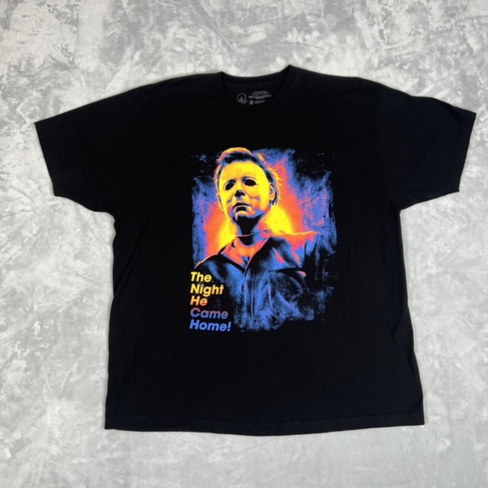 John Carpenter's Halloween Movie Poster Shirt Michael Myers Horror Film 2XL‎